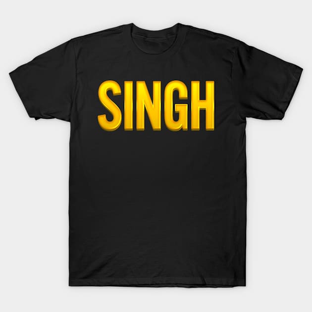 Singh Family Name T-Shirt by xesed